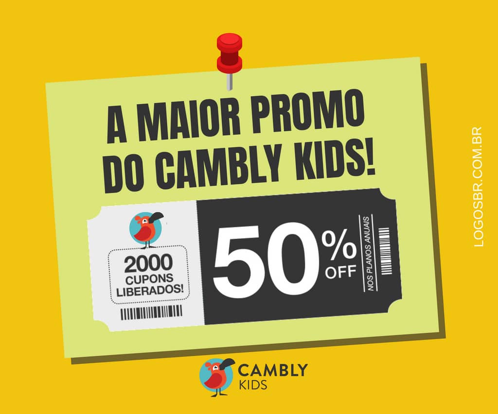 cambly kids 50 % de desconto